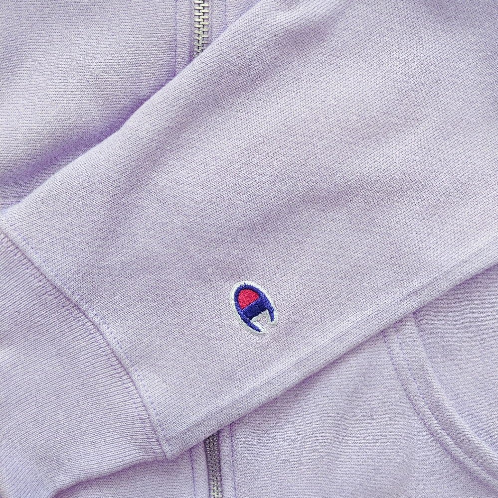 SALE! 🔥 Champion Reverse Weave Hoodie Lilac Zip - Picture 5 of 6